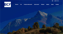 Desktop Screenshot of bcf.sk